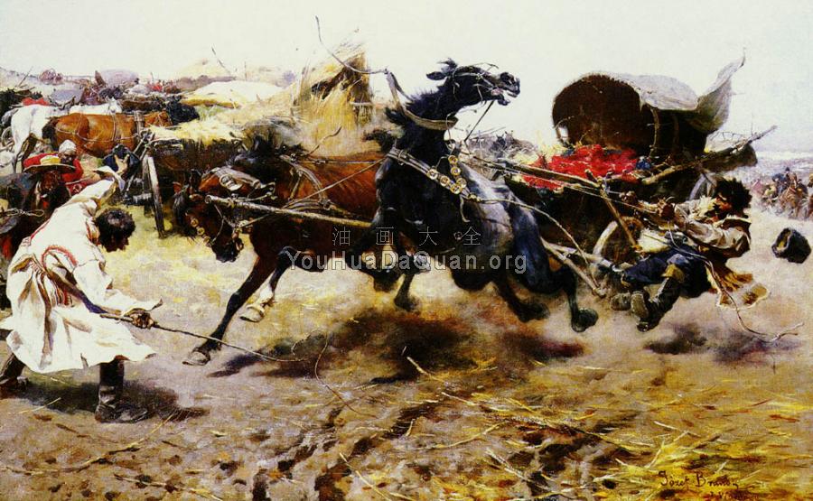 The Runaway Cart - 约瑟夫·凡·布兰特